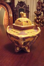 Vintage Mid Century Incense Urn Moriage made in Japan [80D] - £35.04 GBP