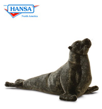 Sea Lion Cub Wet Look Coat, Reclining (4902) - £31.94 GBP