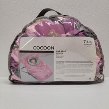 7am Enfant Baby Car Seat Cover Cocoon Pink Camo Camouflage Girls Winter ... - $41.12