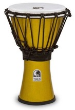 Toca Percussion Colorsound Djembe in Yellow - 7 In. (TFCDJ-7MY) - £53.54 GBP