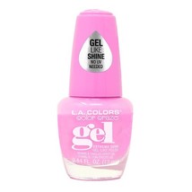 L.A. COLORS Color Craze Extreme Shine Gel Polish, Girl Talk CNL227 - $8.49