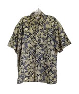Vintage Pierre Cardin Hawaiian Shirt Cotton Short Sleeve Floral Button M... - $156.24 CAD