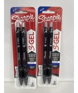 (2) Sharpie S-Gel Blue Ink 0.7 Grip Retractable Gel Pen 2 pk COMBINE SHIP! - $98.57 MXN