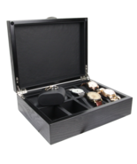 Decorebay  Executive Unisex Signature Wood Watch Box Jewelry Box (Happy ... - £71.31 GBP