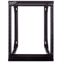 NavePoint 12U Wall Mount IT Open Frame 19 Inch Rack with Swing Out Hinge... - $191.89