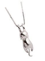 925 Sterling Silver Cat Necklaces Cat Jewelry for - £86.48 GBP