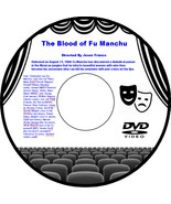 The Blood of Fu Manchu 1968 DVD Film Horror Crime Thriller Jesus Franco ... - $4.99