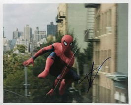 Tom Holland Signed Autographed &quot;Spider-Man&quot; Glossy 8x10 Photo - HOLO COA - £117.46 GBP