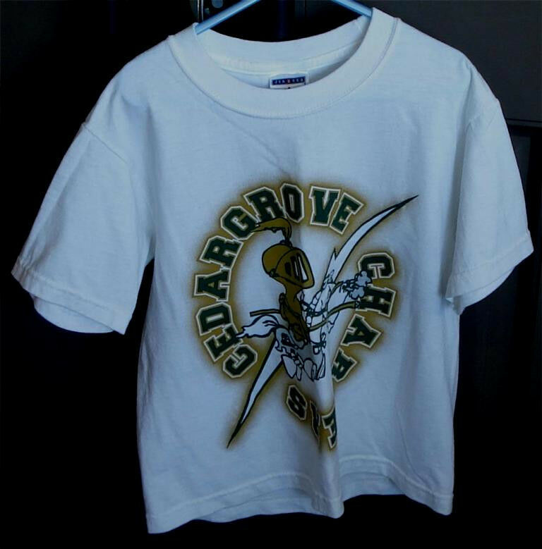 Nice Boys Jerzees Cotton Blend T-Shirt, Size 6-8 - $0.99