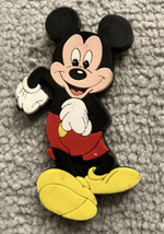 Disney Mickey Mouse Applause Inc. Rubber Magnet Playful Pose 3.75 inch  - £3.85 GBP