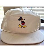 Vtg Mickey Mouse Disney Character Fashions Atlas Stapback Rope Hat 80s M... - $47.11 CAD