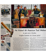1930 Sears &amp; Roebuck Retail Stores Advertisement Tools Supply Vintage DW... - $29.99