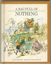 1977 Parents Magazine Press A Bag Full Of Nothing HC 1st Ed. Jay Williams Book - £11.00 GBP