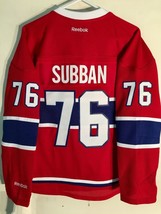 Reebok Women&#39;s Premier NHL Jersey Montreal Canadiens P.K. Subban Red sz L - $29.69