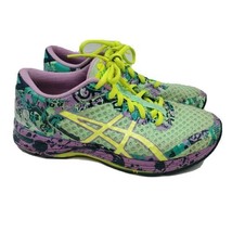 Asics Gel Noosa Tri Running Shoes Women&#39;s Size 6 T676N Colorful Neon - £35.46 GBP