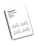 2024 2025 TRIUMPH OWNERS HANDBOOK MANUAL - TIGER 1200 GT RALLY EXPLORER PRO - $84.76 CAD