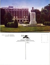 Washington(WA) Longview R.A. Long Memorial Hotel Monticello Vintage Postcard - £7.47 GBP