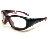 Rec Specs Athletic Goggles Frames F8 SLAM Black Red Square Full Rim 49-1... - $55.88