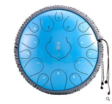 13 inch D key 15 tone ethereal drum steel drum percussion instrument - £159.07 GBP