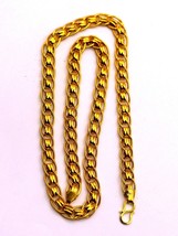 Handmade 22KT Gold Gorgeous Design Dubai Chain Necklace Gifting Jewelry ch188 - £2,441.84 GBP
