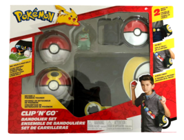 Pokemon Clip &#39;N&#39; Go Bandolier Set - £18.67 GBP