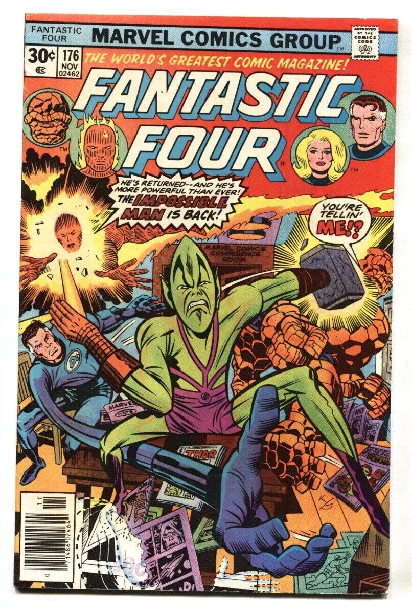 Primary image for FANTASTIC FOUR #176 Marvel 1976 comic book VF