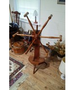 Antique Yarn WInder Wheel Spinning With Counter Gears Neat Primitive Wea... - £354.11 GBP