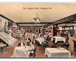 The Oregon Grill Restauranat Portland OR Oregon DB Postcard W10 - £4.69 GBP