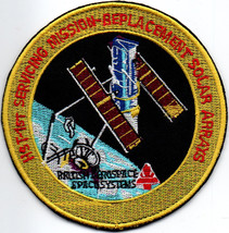 Human Space Flights STS-61 Hubble Payload Badge Iron On Embroidered Patch - £20.36 GBP+