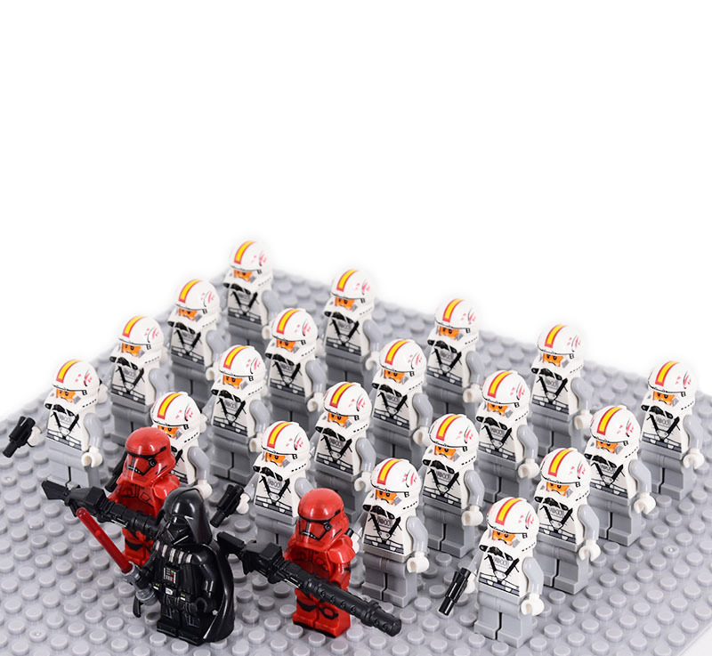 23pcs Star Wars Clone Turbo Tank Force Pilots Minifigures Toys