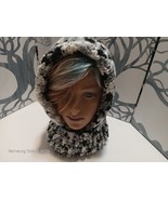 Multi Colored Crochet Handmade 2 in 1 Hat and Neckwrap - $17.82 CAD