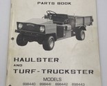 Cushman Haulster &amp; Turf Truckster Parts Book Manual Catalog Vintage OEM ... - $28.45