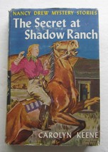 Nancy Drew The Secret At Shadow Ranch ~ Carolyn Keene Mystery HBDJ © 1931 - £15.65 GBP