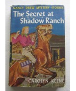 Nancy Drew The Secret At Shadow Ranch ~ Carolyn Keene Mystery HBDJ © 1931 - £15.66 GBP