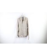 Vintage 70s Pendleton Mens L Chunky Wool Ribbed Knit Shawl Cardigan Swea... - $4,564.74 MXN