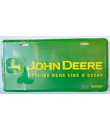 John Deere Tractors License Plate Nothing Runs Like a Deere Licensed Pro... - £15.12 GBP
