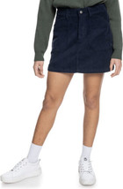 Roxy Juniors’ Cotton Amazing Break Corduroy Mini Skirt in Navy Sz Medium... - £28.80 GBP