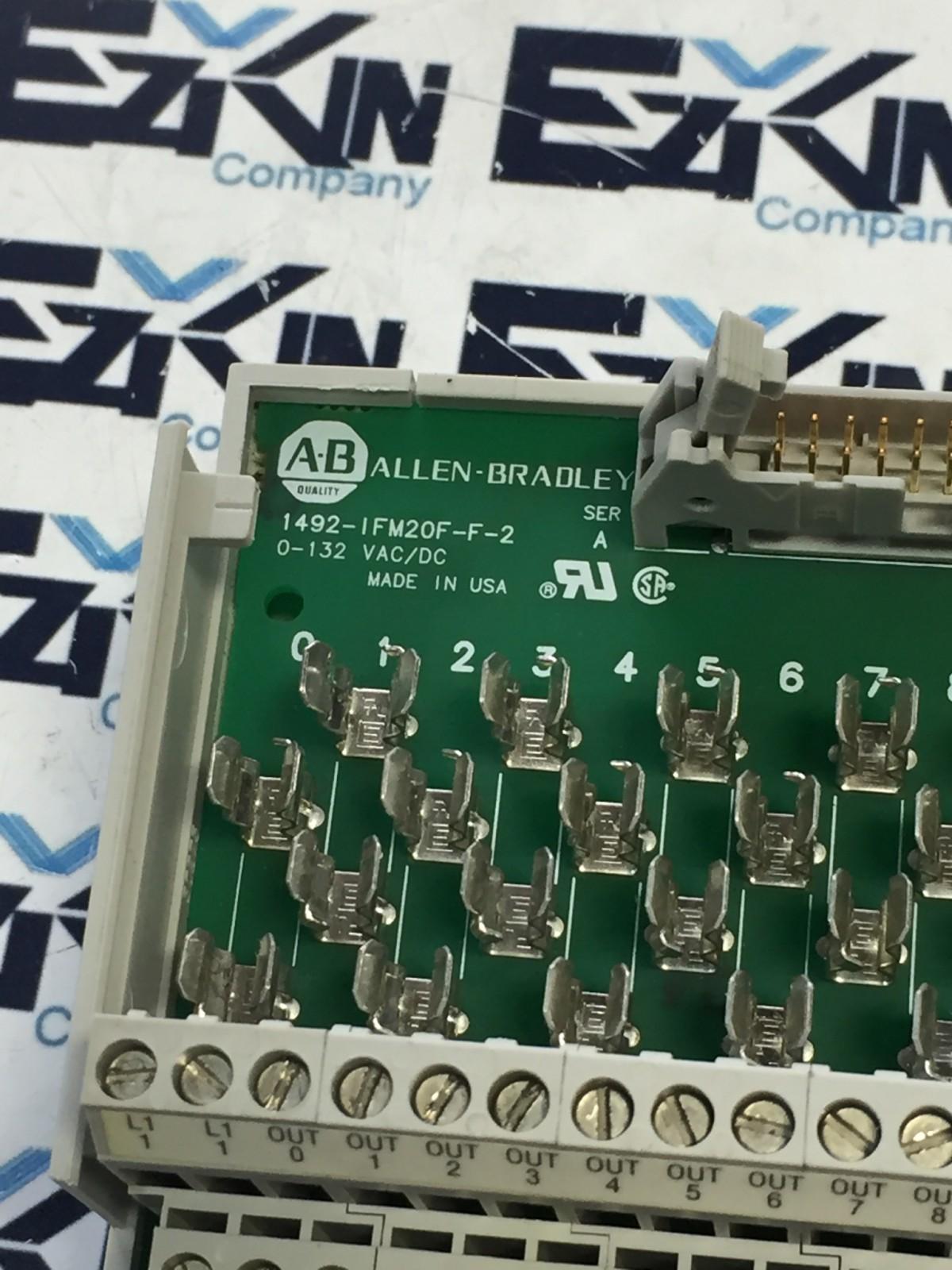 Allen-Bradley 1492-IFM20F-F-2 SER.A Fuse Interface Module  - $35.90