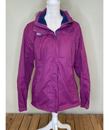 Quechua decathlon women’s full zip hooded jacket size M purple HG - £15.79 GBP