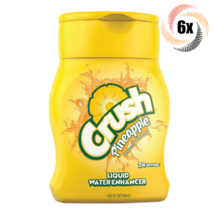 6x Bottles Crush Pineapple Flavor Liquid Water Enhancer | Sugar Free | 1... - £26.53 GBP