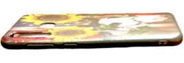 Soft Silicone Fashion Case Cover For Samsung Galaxy A20 Horse With Sunflowers image 4