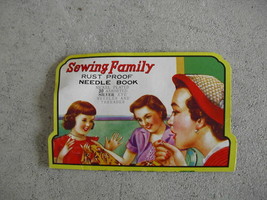 Vintage Sewing Family Needle Case JAPAN LOOK - $282.69 MXN