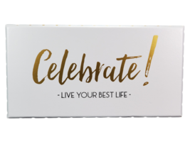Celebrate! Live Your Best Life Gift Box By Gratitude Glass Jars - £10.87 GBP