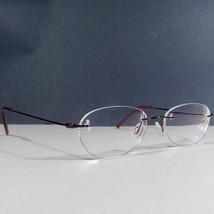 Calvin Klein Collection 569 5 140 Purple Rimless Eyeglasses Frames w/Case Japan - £63.26 GBP