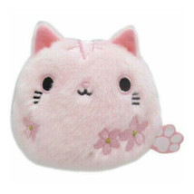 Neko Dango Cherry Blossom Plush Toy - Tora Tabby Cat - £25.57 GBP
