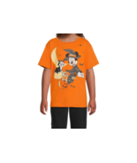 Minnie Mouse Girls Halloween Graphic T-Shirt, Orange Sun Size (10/12) - €13,51 EUR