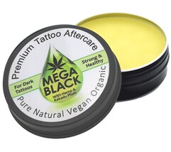 Tattoo Balm For Black Ink 30 gram. Premium Tattoo Care. Pure Organic Aus... - $22.75