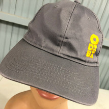 Qdoba Restaurant Gray Adjustable Baseball Hat Cap - £12.91 GBP