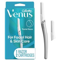 Gillette Venus Dermaplaning Tool Facial Razor with 2 Blade Refills Unisex - €11,34 Gillette Venus Dermaplaning Tool Facial Razor with 2 Blade Refills Unisex - €11,34 EUR