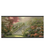 (2) Vintage Thomas Kinkade Stairway to Paradise Wallpaper Border 8057 NE... - €47,56 EUR